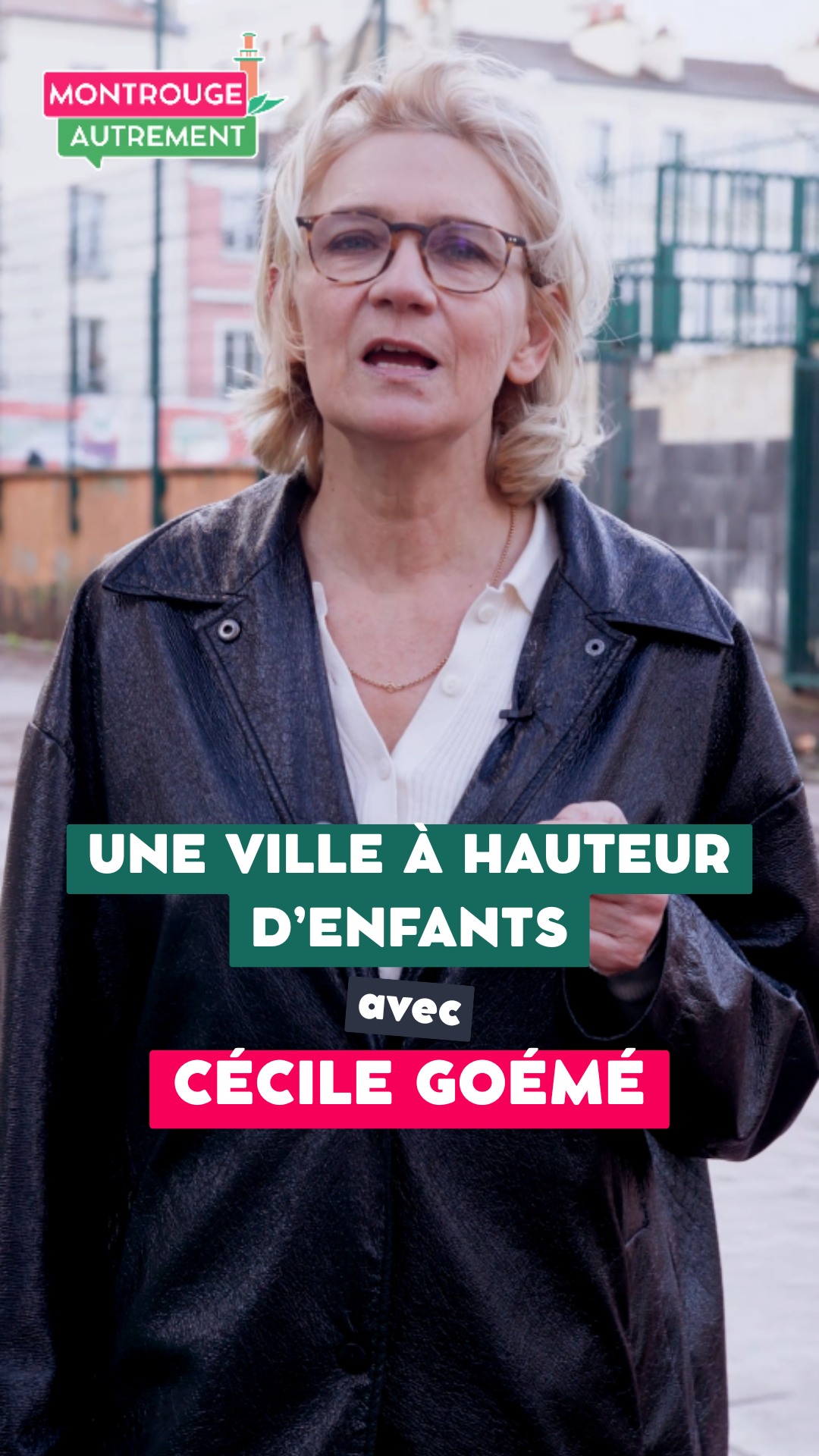 Cécile Goémé, 63 ans, Formatrice, nous parle de la ville à hauteur d'enfant !

Pour réellement changer les choses à Montrouge, rendez-vous les 15 et 22 mars !

Réalisation @martinpeterolff - Merci !

#montrouge #montrougeautrement #municipales #montrouge2026 #municipales2026