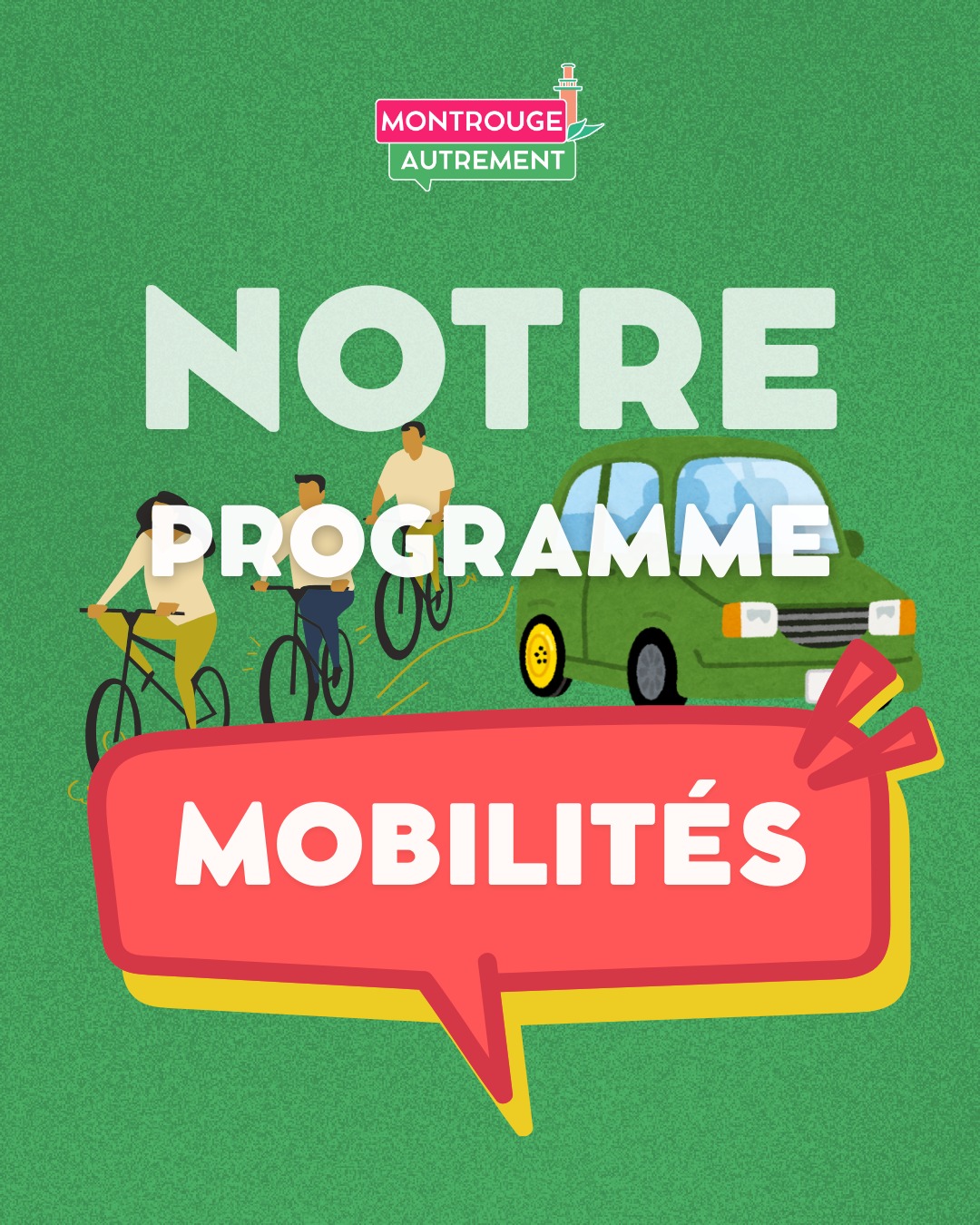 Aujourd'hui, mettons en lumière quelques unes de nos propositions concernant les mobilités !

Pour en savoir +, rendez-vous sur notre site internet

#montrouge #montrougeautrement #municipales #montrouge2026 #municipales2026