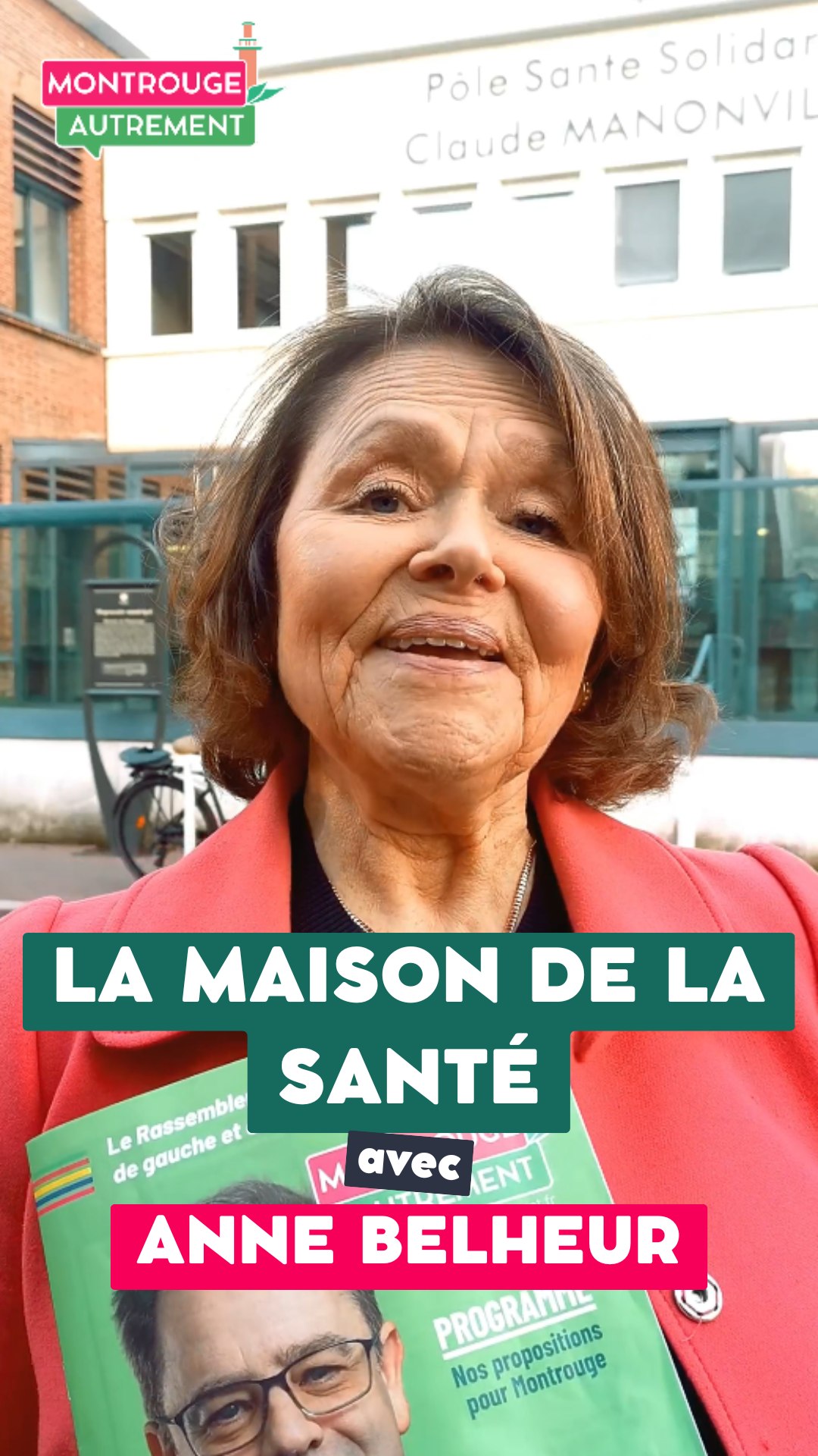 Anne Belheur, 68 ans, Ancienne conseillère municipale de Montrouge, nous parle de la Maison de la santé !

Pour réellement changer les choses à Montrouge, rendez-vous les 15 et 22 mars !

#montrouge #montrougeautrement #municipales #montrouge2026 #municipales2026