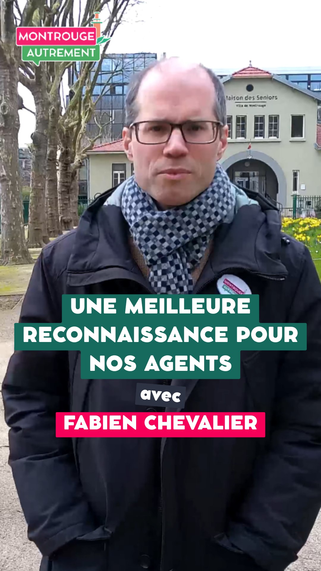 Fabien Chevalier, 43 ans, Cadre de la fonction publique d’Etat, nous parle de la gestion du personnel de la ville de Montrouge !

Pour réellement changer les choses à Montrouge, rendez-vous les 15 et 22 mars !

#montrouge #montrougeautrement #municipales #montrouge2026 #municipales2026