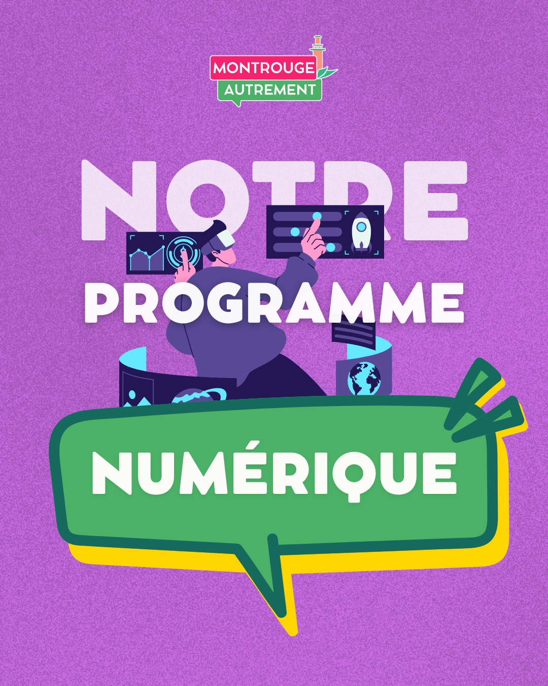 Aujourd'hui, mettons en lumière quelques unes de nos propositions concernant le numérique, la cybersécurité et l'IA !

Pour en savoir +, rendez-vous sur notre site internet

#montrouge #montrougeautrement #municipales #montrouge2026 #municipales2026