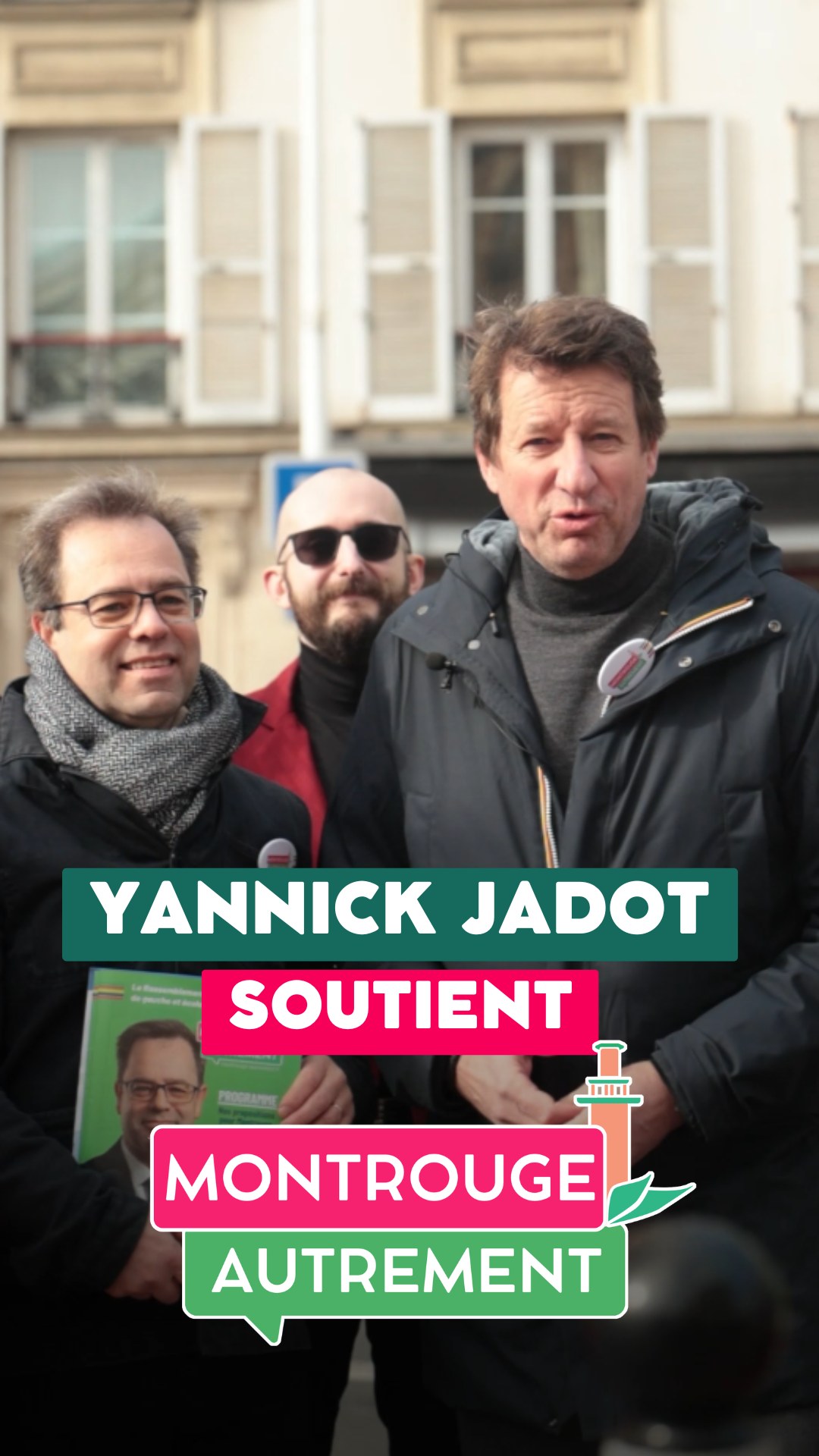 Yannick Jadot, Sénateur écologiste de Paris soutient la liste Montrouge Autrement ! Merci à lui, et rendez-vous les 15 et 22 mars aux urnes pour enfin faire changer les choses à Montrouge !

#montrougeautrement #montrougemunicipales
#municipales2026 #montrouge2026 #montrouge