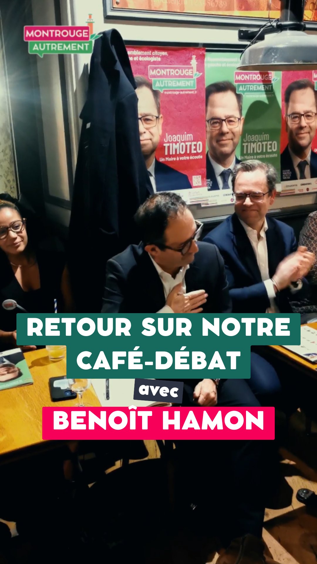 Retour sur notre café-débat avec benoît Hamon !

Comme lui, nous sommes convaincus que l'intérêt général ne se décrète pas : il se construit ensemble ! Les associations, les acteurs de l'économie sociale et solidaire et les citoyens doivent être les premiers bâtisseurs des décisions locales. C'est pourquoi ils sont au cœur de notre programme.

Merci à lui pour son intervention à Montrouge !

#montrouge #montrougeautrement #municipales #montrouge2026 #municipales2026