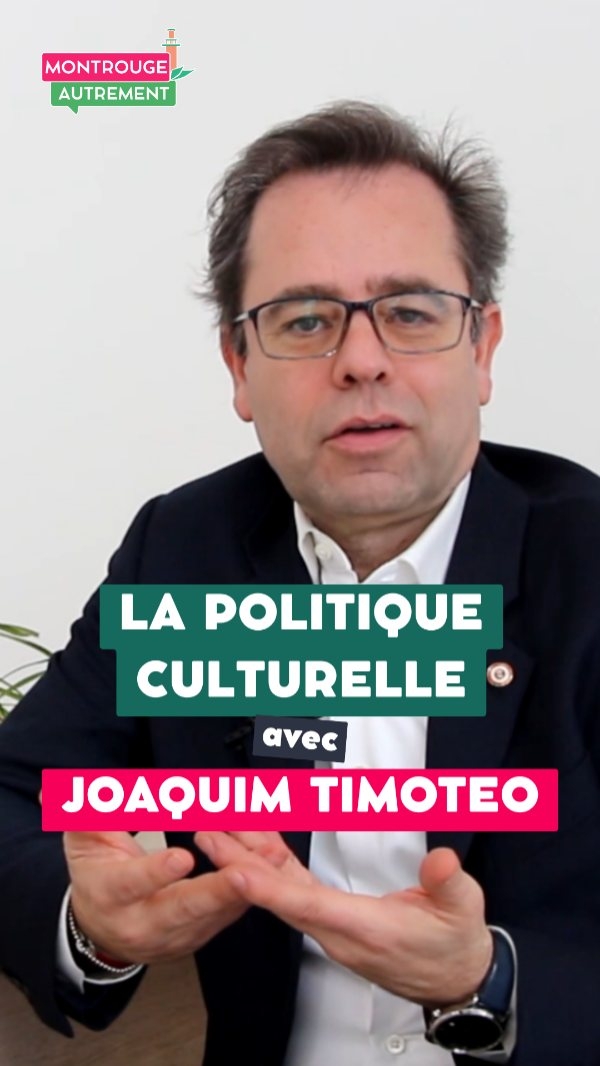 Joaquim Timoteo nous parle de notre projet culturel pour Montrouge !

Pour réellement changer les choses à Montrouge, rendez-vous les 15 et 22 mars !

#montrouge #montrougeautrement #municipales #montrouge2026 #municipales2026